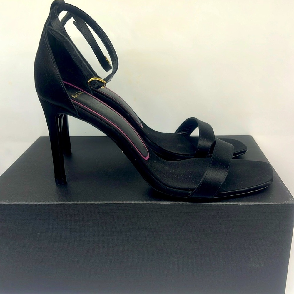 Paul Smith Black Satin Heels (Milla) Style